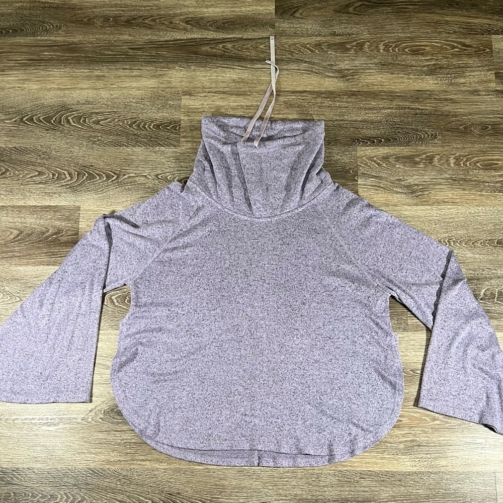 Gilligan & O’malley‎ Lavender Double Drawstring Sweatshirt Athleisure Size XXL